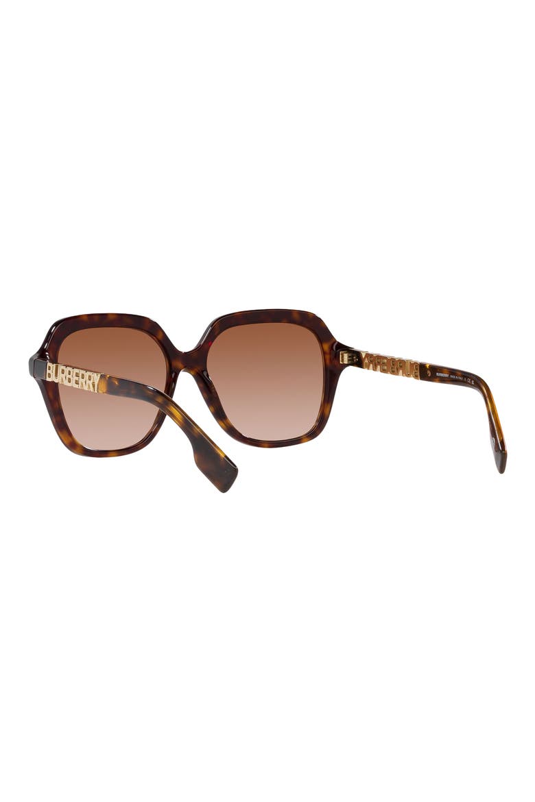 Joni 55mm Square Sunglasses, Alternate, color, DARK HAVANA