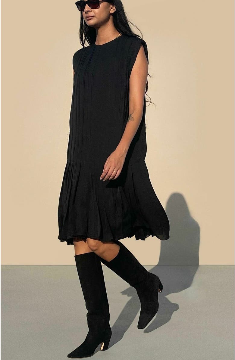 Neil J. Rodgers Meg Knee Boot, Alternate, color, Black Suede