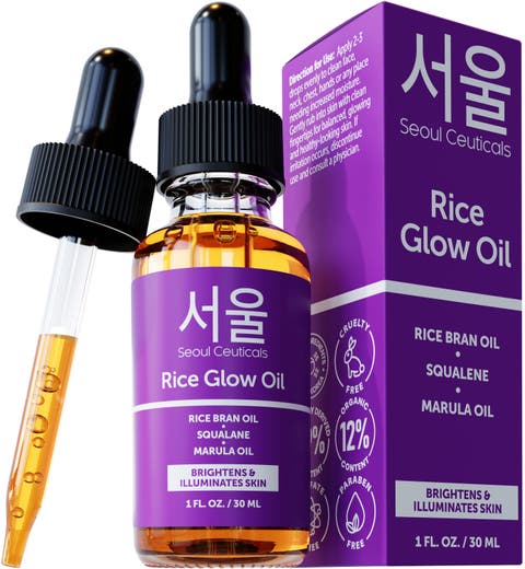 Korean Skincare Rice Glow Oil