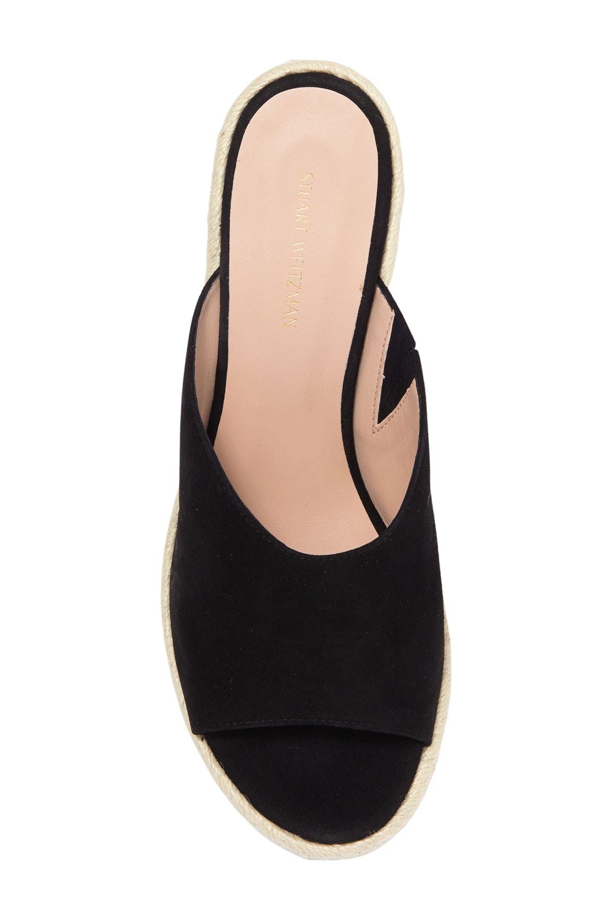 Stuart Weitzman Wonda Espadrille Wedge Mule, Alternate, color, 