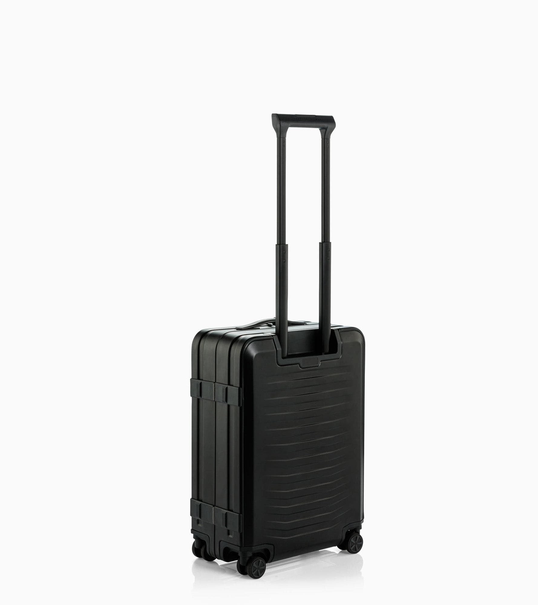 Porsche Design Roadster 21" Carry-on Aluminum Spinner, Alternate, color, Black