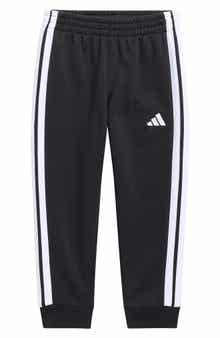 Kids' Triple Stripe Fleece Joggers