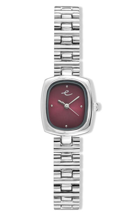 Square Dial Bracelet Watch, 20mm x 23mm