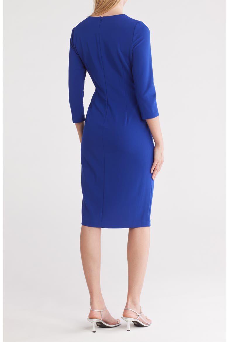 Zip Sheath Dress, Alternate, color, ULTRAMARIN