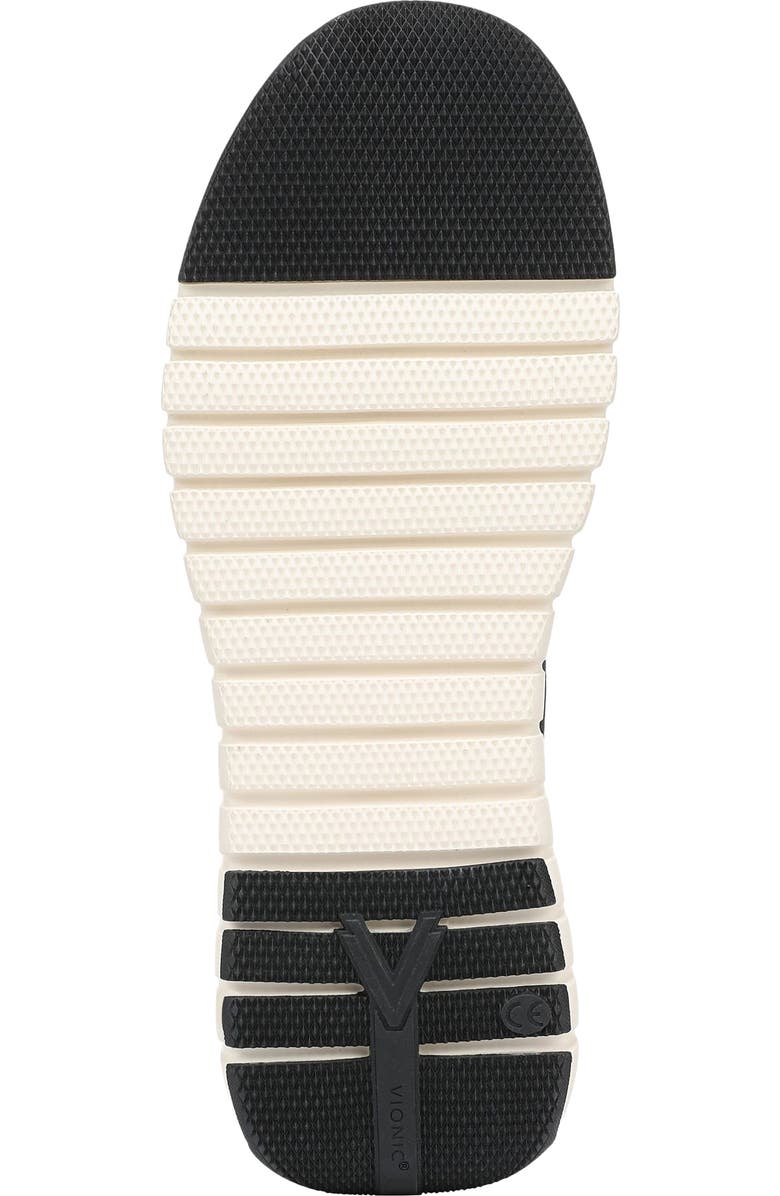 Vionic Uptown Nubuck Sneaker, Alternate, color, Black