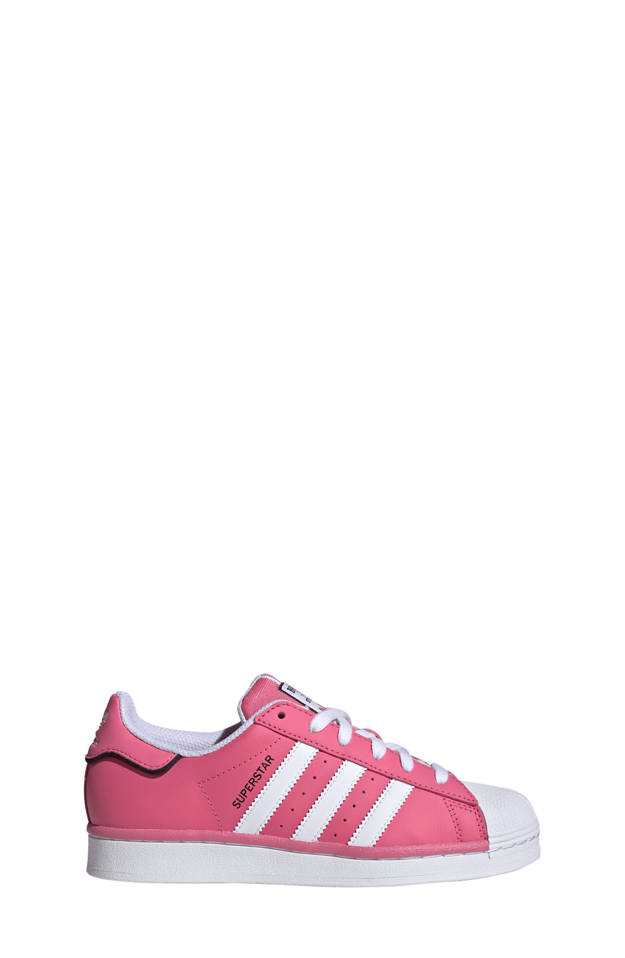 adidas Kids' Superstar Sneaker, Alternate, color, Pink Fusion/ White/ Black