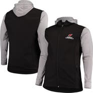 DUNBROOKE Men's Dunbrooke Black/Gray Arizona Cardinals Big & Tall Alpha Full-Zip Hoodie Jacket