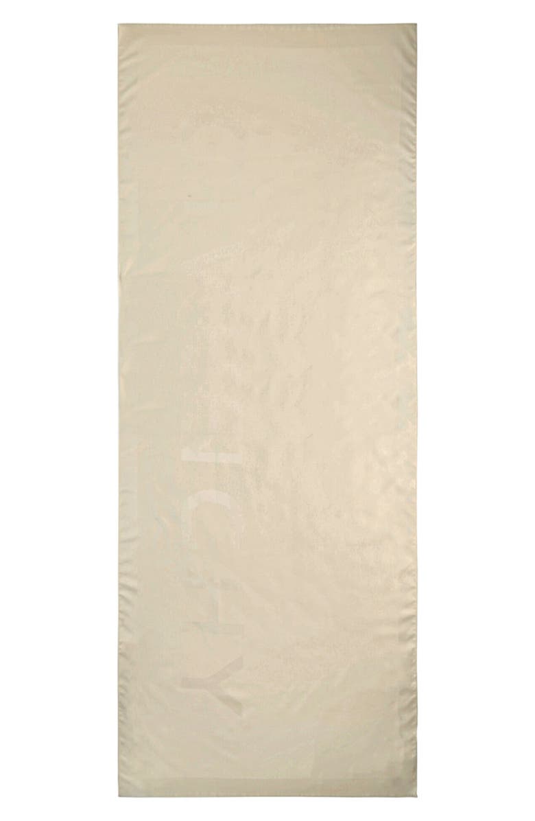 Givenchy 4G Reversible Wool Scarf, Main, color, Eggshell