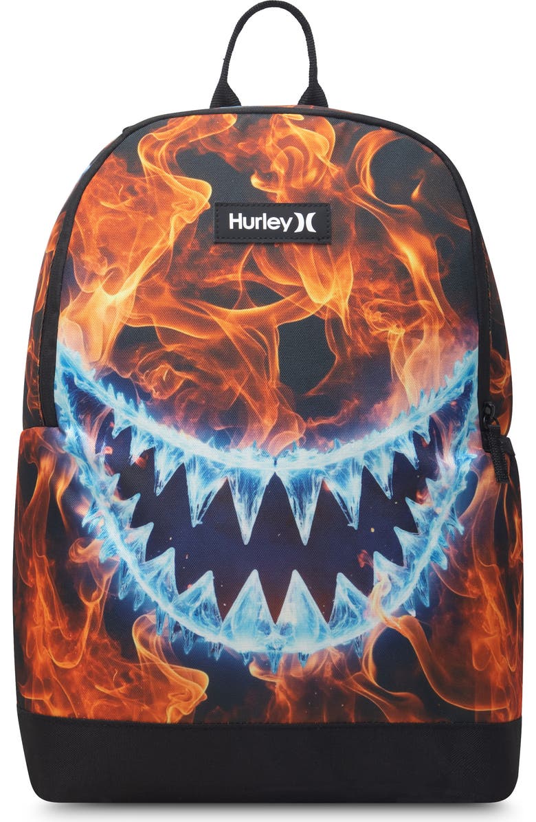 Hurley GFX Backpack, Main, color, Fire And Ice Smile