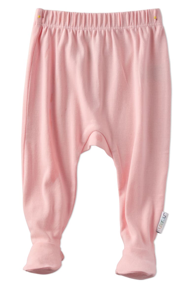 Fallon Footed Organic Cotton Assorted 3-Pack Pants, Alternate, color, PINK TWINKLE