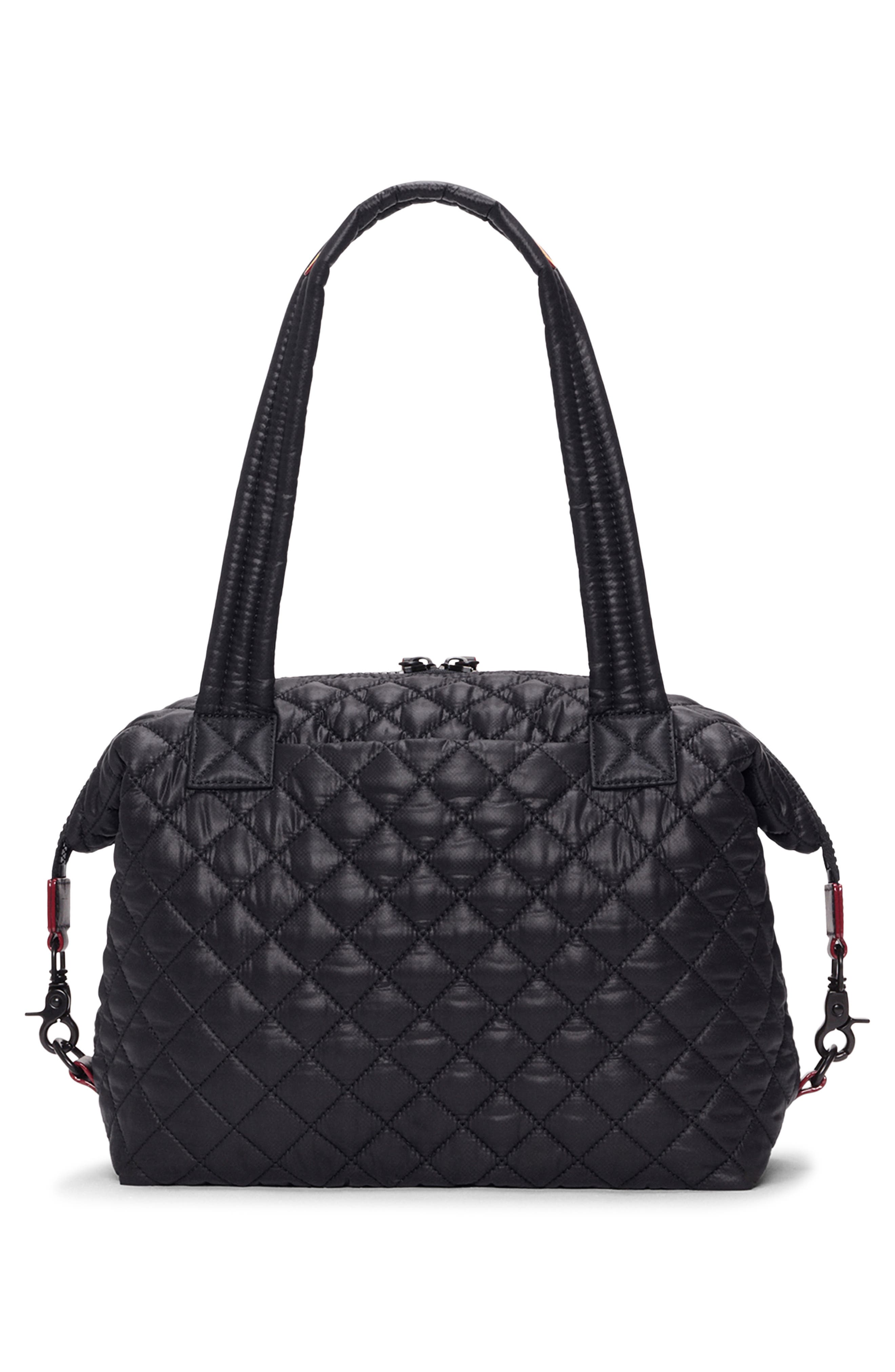 Metro Medium Sutton Deluxe Tote, Alternate, color, BLACK