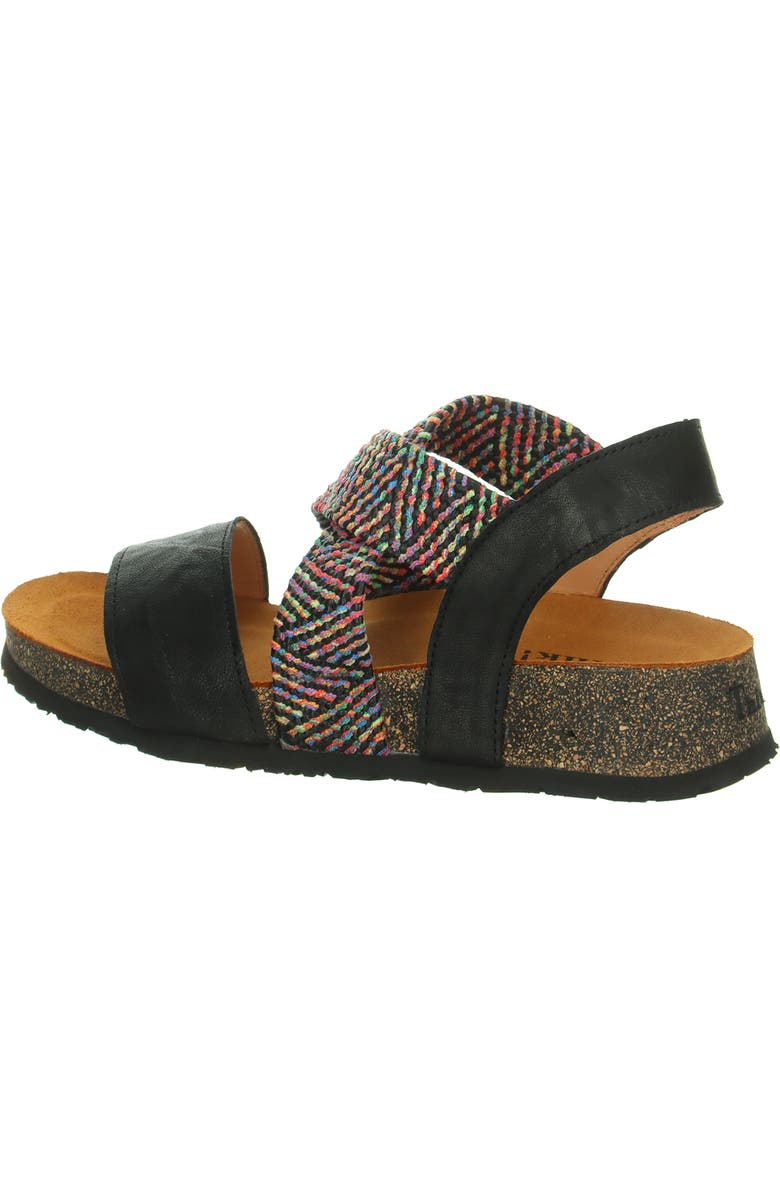 Think! Koak Strappy Sandal, Alternate, color, Black