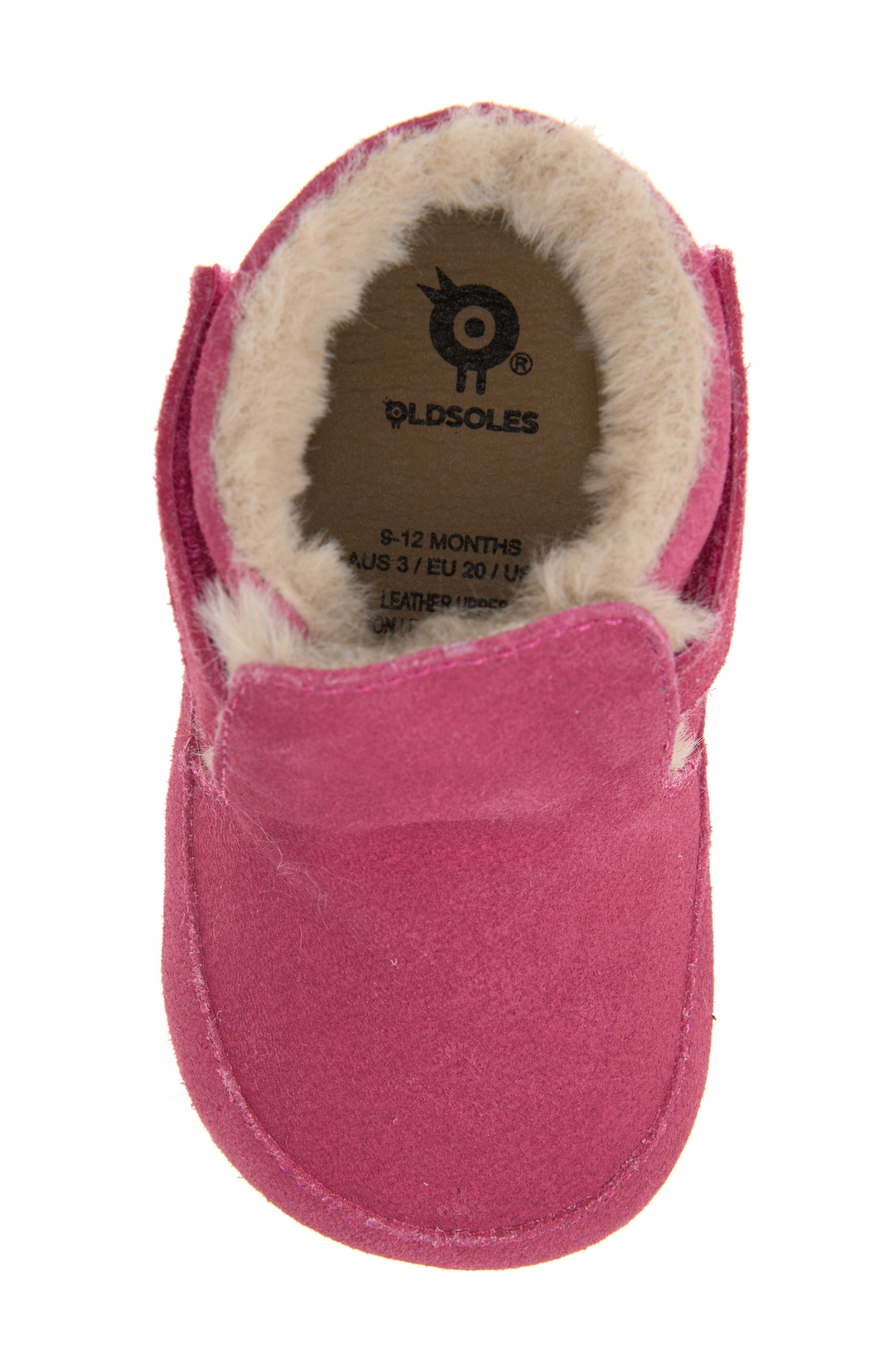 Kids' Apres Bub Bootie, Alternate, color, DARK PINK SUEDE