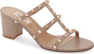 Valentino Garavani Rockstud Slide Sandal