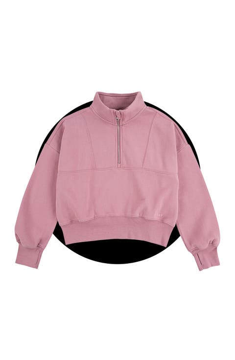 Kids' Essential Quarter Zip Pullover