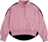abercrombie kids Kids' Essential Quarter Zip Pullover
