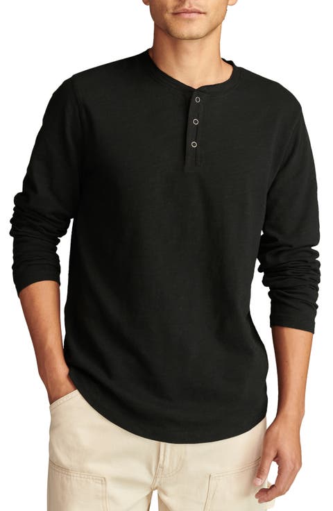 Weekend Long Sleeve Slubbed Henley