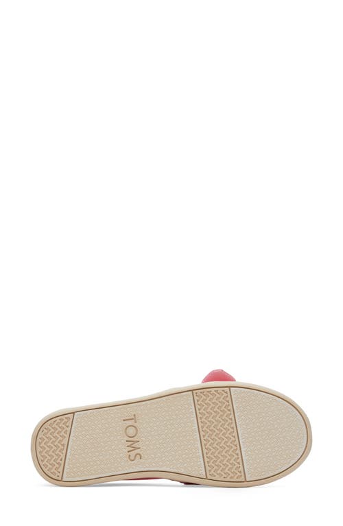 Toms Kids' Alpargata Slip-on Sneaker In Pink