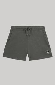 Dalix Womens Astronaut Midweight Washed Fleece Shorts