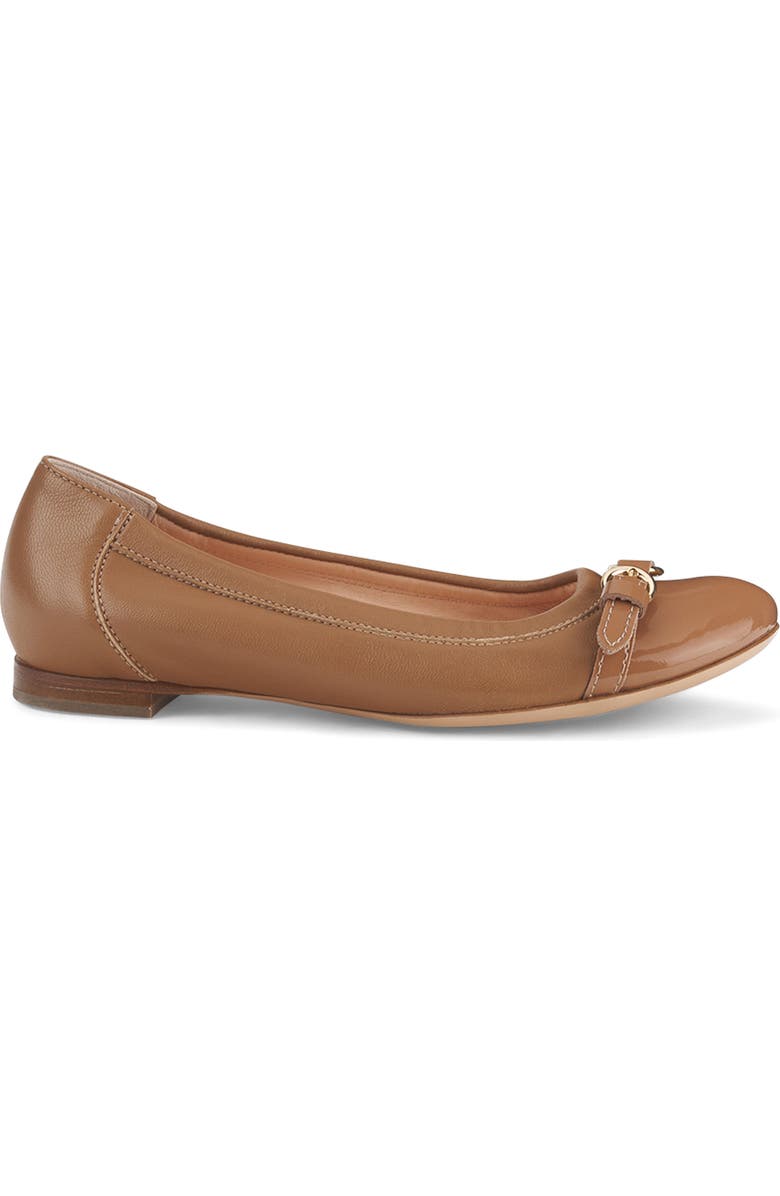 AGL Monika Cap Toe Ballet Flat, Alternate, color,