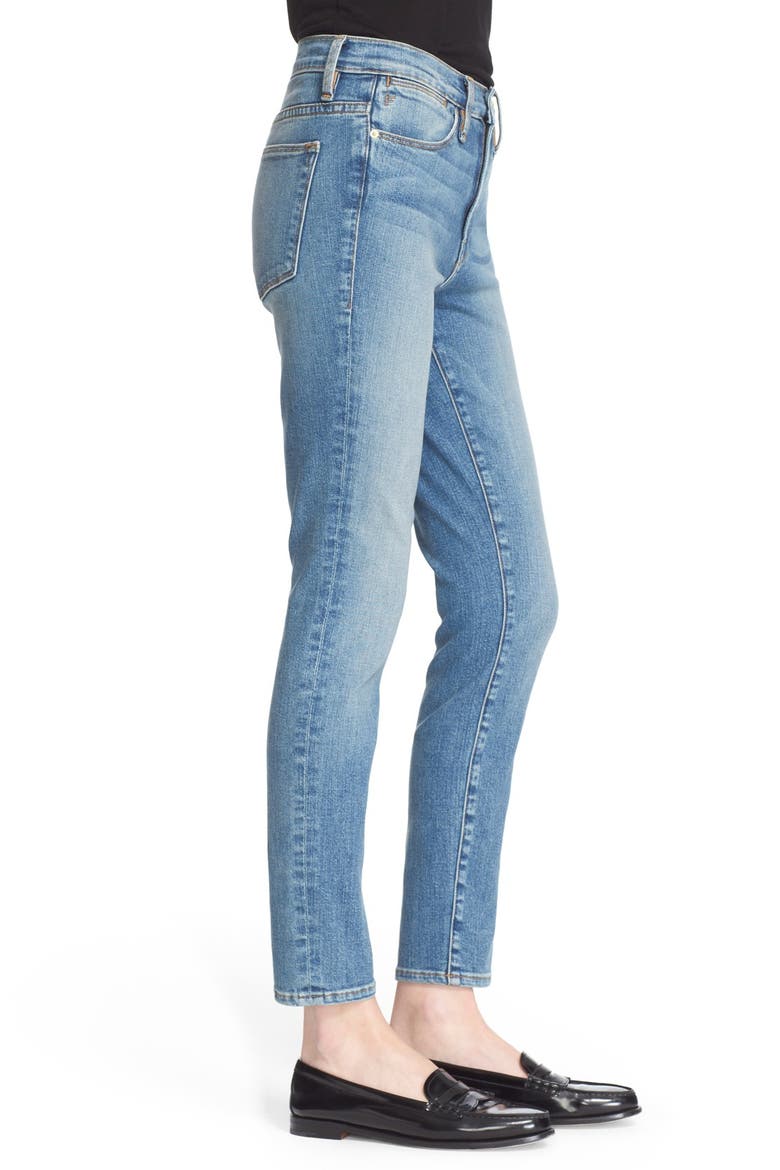 'Le High Skinny' High Rise Crop Jeans, Alternate, color, SAYVILLE