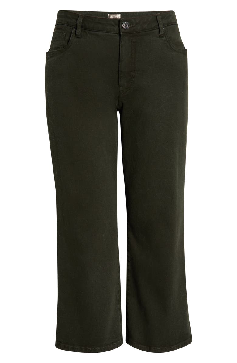 KUT from the Kloth High Waist Ankle Wide Leg Jeans, Alternate, color, Sherwood Forest