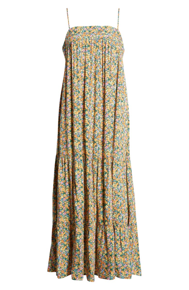 Rip Curl Afterglow Ditsy Floral Tiered Maxi Sundress, Alternate, color, 