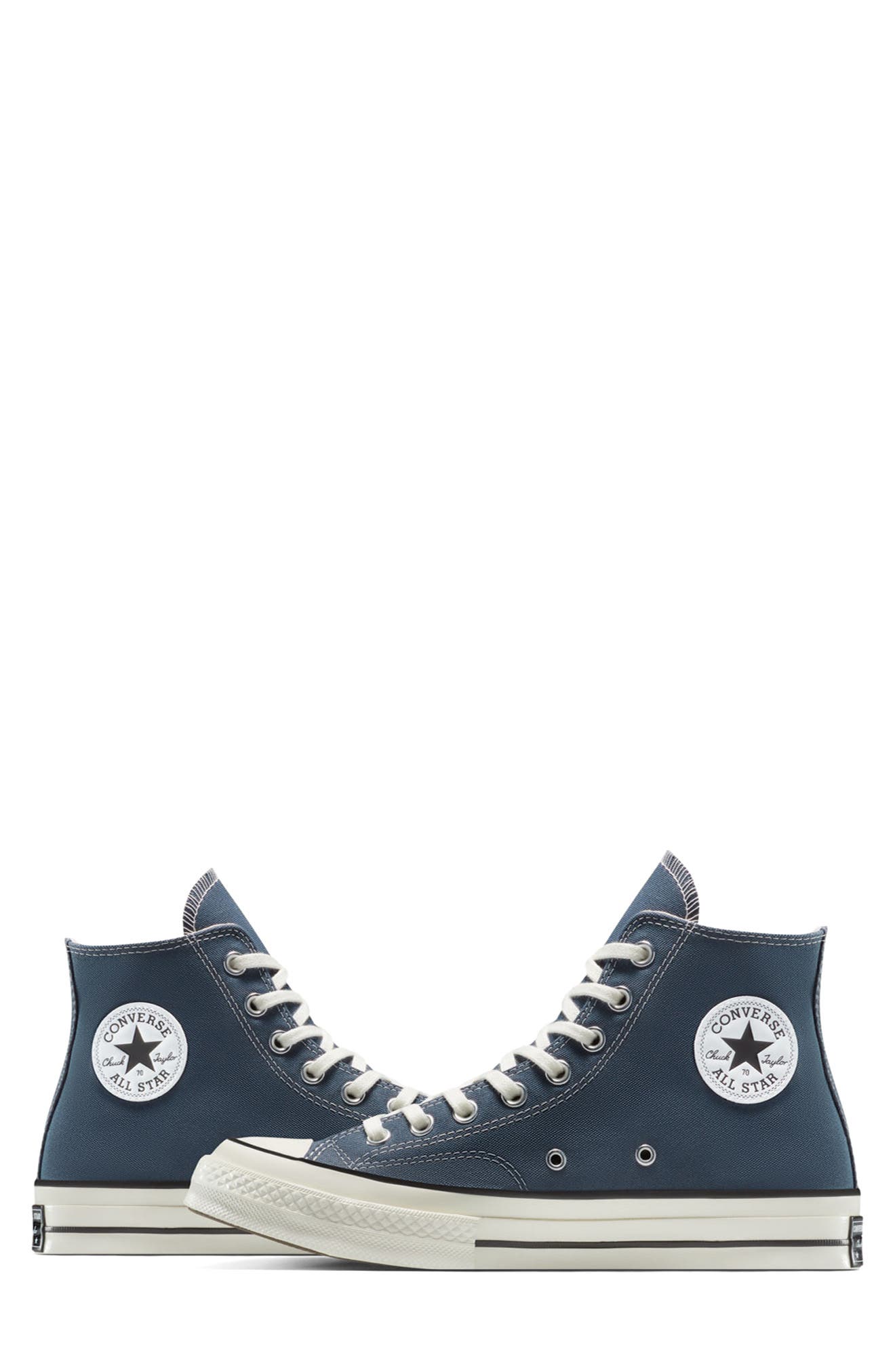Converse Chuck Taylor<sup>®</sup> All Star<sup>®</sup> 70 High Top Sneaker, Alternate, color, Cold Stare/ Egret/ Black