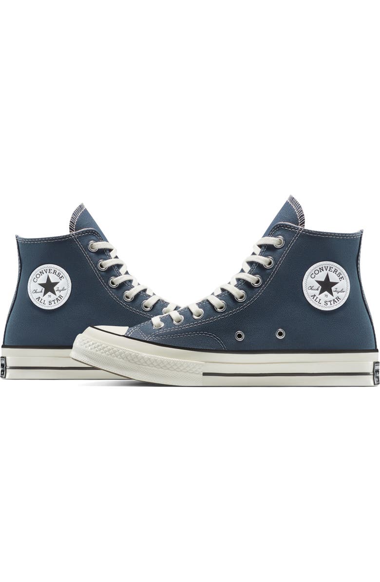 Converse Chuck Taylor<sup>®</sup> All Star<sup>®</sup> 70 High Top Sneaker, Alternate, color, Cold Stare/ Egret/ Black