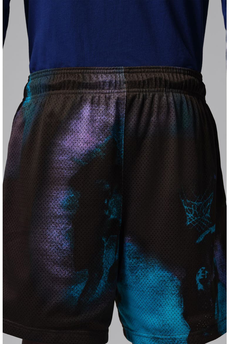 Brooklyn Dream Dunk Shorts, Alternate, color, BLACK/ WHITE