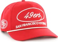 '47 Men's '47 Scarlet San Francisco 49ers Foundational Hitch Adjustable Hat