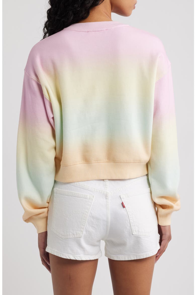 Emparo Crewneck Sweatshirt, Alternate, color, PACIFIC GLOW