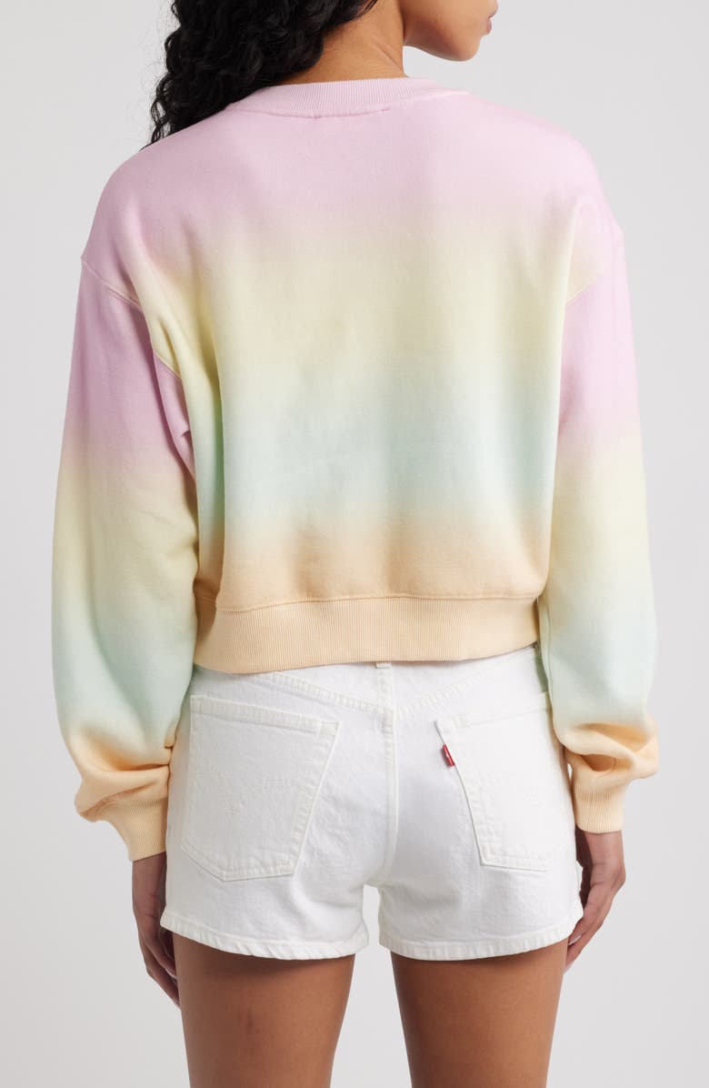 LoveShackFancy Emparo Crewneck Sweatshirt, Alternate, color,