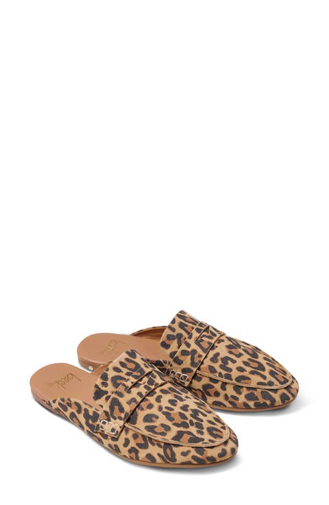 Mallard Leather Flat Mule