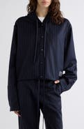 Acne Studios Sip Pinstriped Wool Jacket