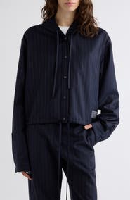 Acne Studios Sip Pinstriped Wool Jacket
