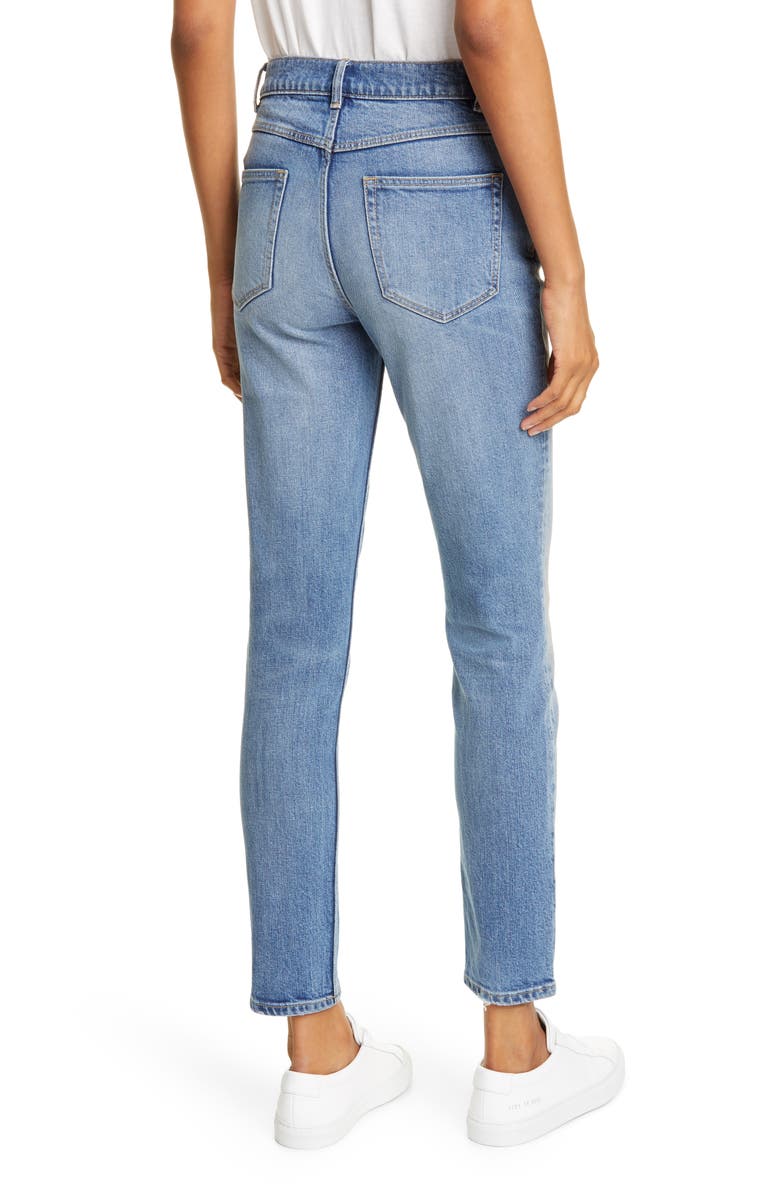 La Vie Rebecca Taylor Ines Slim Fit Ankle Jeans, Alternate, color, 