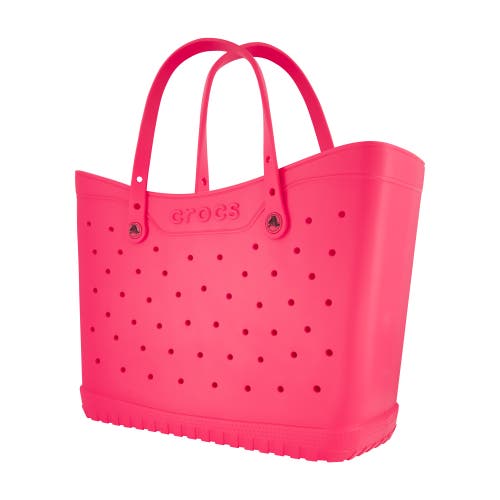 Crocs Large Classic Tote In Pink
