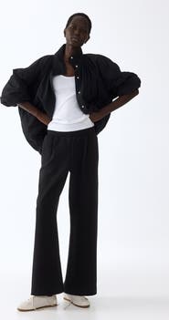 H&M Wide Interlock Joggers