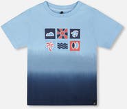 Deux par Deux Organic Cotton Short Sleeve Gradient T-Shirt