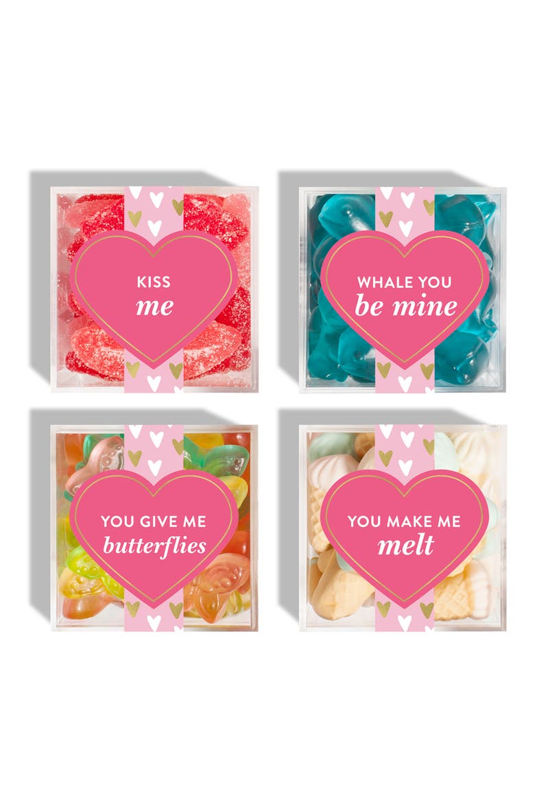 For My Sweet 4-Piece Conversation Candy Cubes, Main, color, MULTI