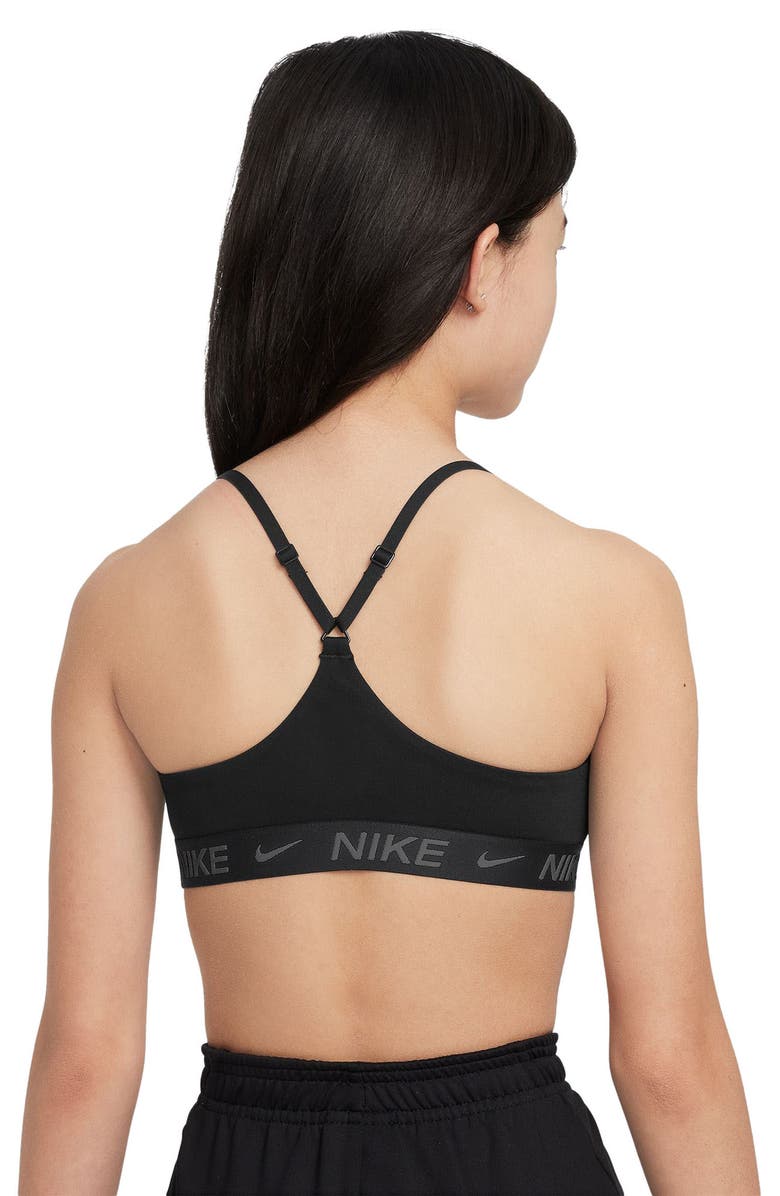 Nike Dri-FIT Indy Sports Bra, Alternate, color, Black/ Black