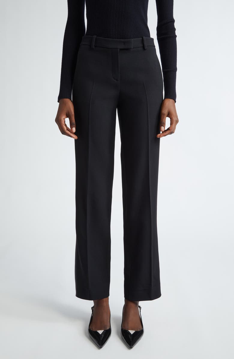 Michael Kors Collection Tuxedo Ankle Pants, Main, color, 