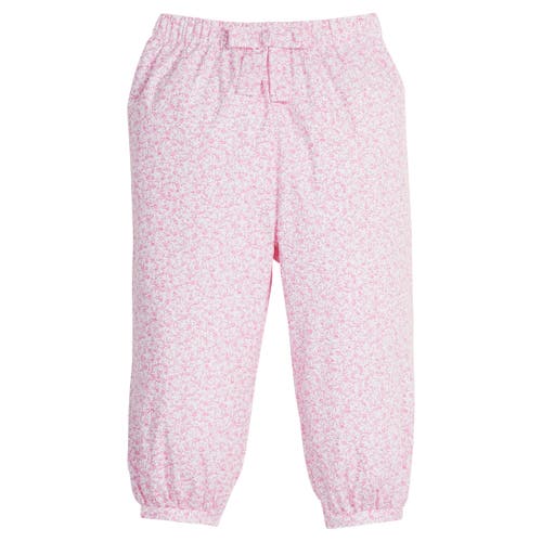 Little English Kids' Floral Banded Bow Pant In Pink