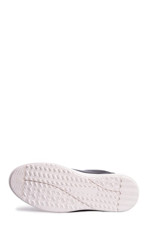 Marc Joseph New York Allen Street Hands Free Technology Lightweight Leather Sneaker In Black