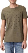 John Varvatos Fleur de Lis Embroidered T-Shirt