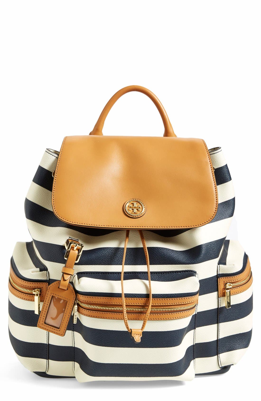 'Viva' Backpack, Main, color, AWNING STRIPE