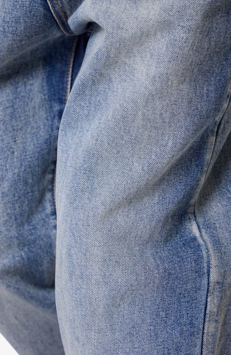 mnml Baggy Jeans, Alternate, color, Medium Blue