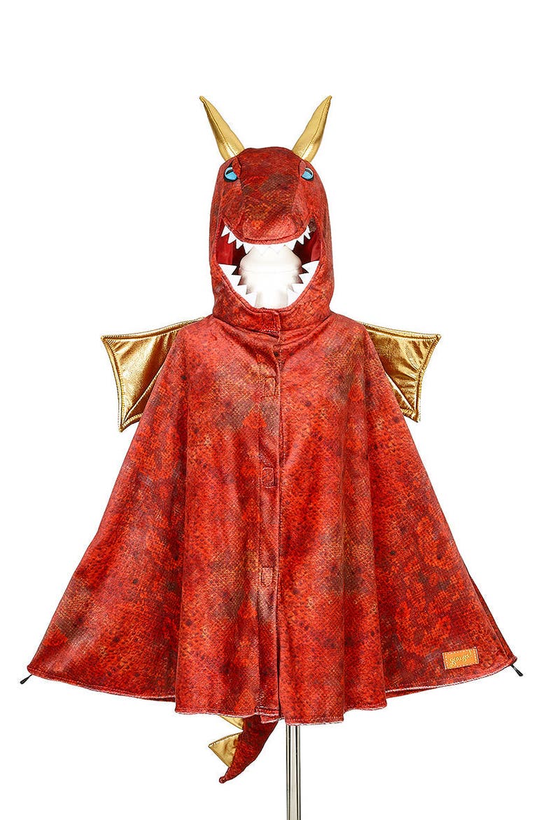 Red Dragon Costume Cape for Kids, Main, color, Red