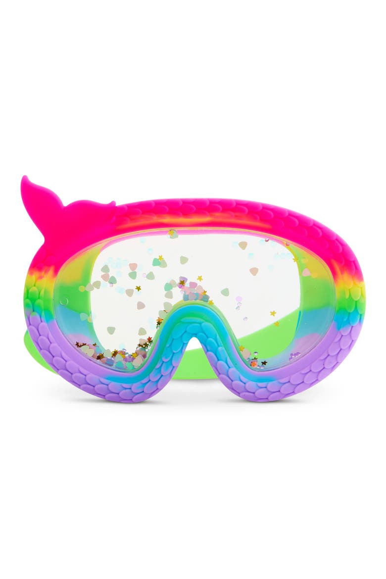 Kids' Mermaid Tail Swim Goggles, Main, color, RAINBOW